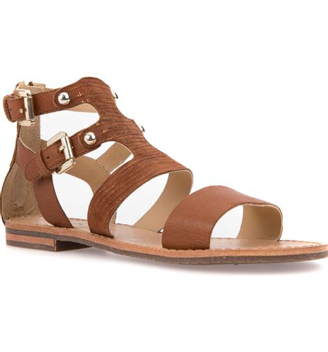 Main Image Geox Sozy Gladiator Sandal Women Leather Sandals Outfit