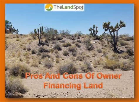 Pros And Cons Of Owner Financing Land By Thelands Spot Medium