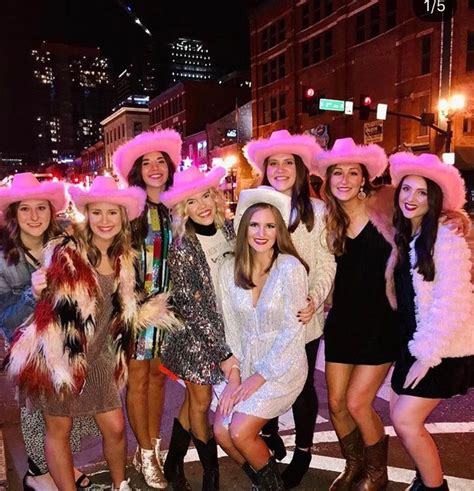Nashville Bachelorette Party Outfit Ideas Claretta Morse