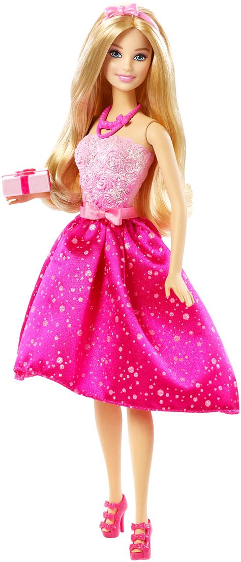 Buy Barbie Happy Birthday Doll Amazon Exclusive Pink Online At Desertcartindia