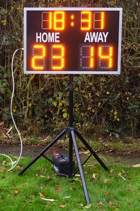 Electronic Rugby Scoreboards
