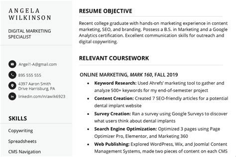 Maybe you could highlight some (school). How to Write a Resume With No Experience (Plus Examples)