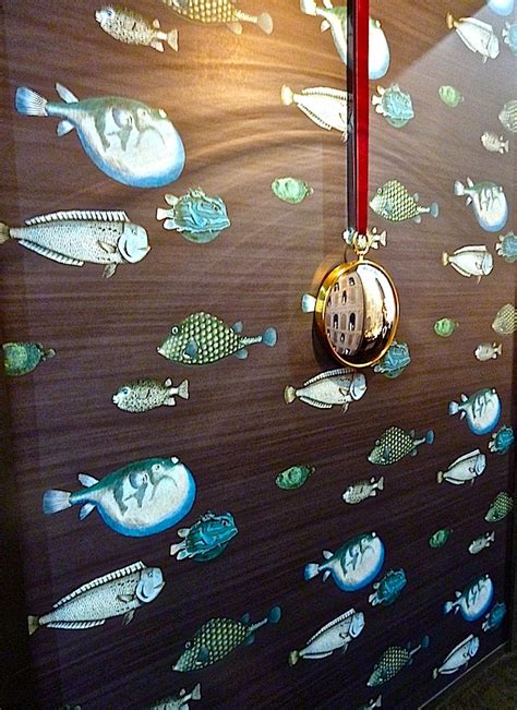 Fornasetti collection by cole & son 'acquario' by cole & son is an amazing decorative wallpaper, that will create an unique feature in your home the fish theme appears in some of the earliest fornasetti work, these aquatic friends have been chosen for their. Cole and Son Fornasetti II at Maison et Objet - Quintessence