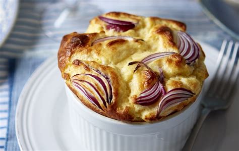Cheese And Onion Soufflé Recipe Gourmet Recipes Cheese Souffle