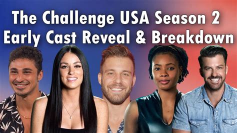 The Challenge Usa Season 2 Cast Reveal And Breakdown Youtube