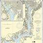 Potomac River Nautical Chart