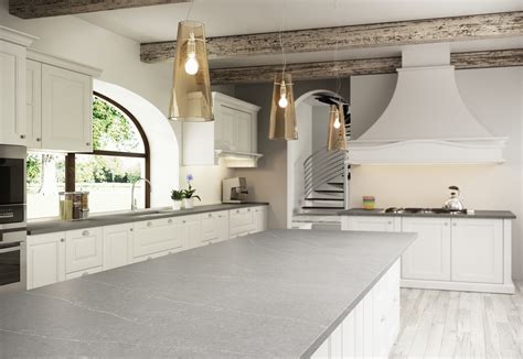 The subtlety and softness of nature define this distinguished proposal. Silestone Eternal Serena | Stenmagasinet