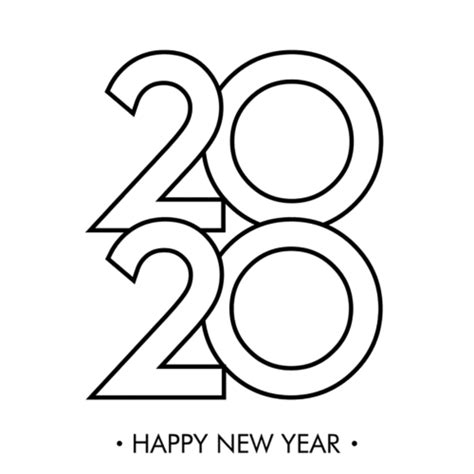 Happy new year 2020 coloring pages are a fun way for kids of all ages to develop creativity, focus, motor skills and color recognition. 22 Free New Year 2020 Coloring Pages Printable