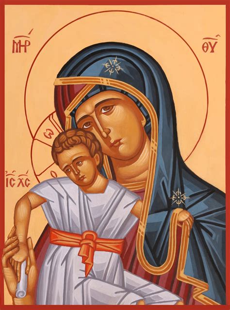Online Icon Painting Course Virgin Mary Byzantine Iconography Workshop