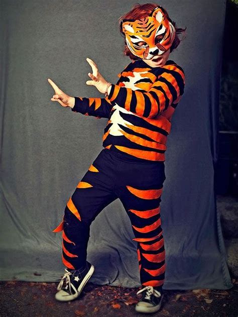 Diy Halloween Costume Ideas For Busy Parents Tiger Costume Kids