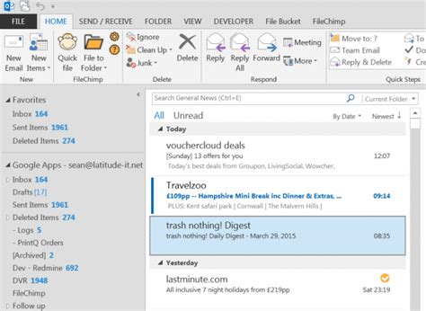Save Outlook Emails Filechimp