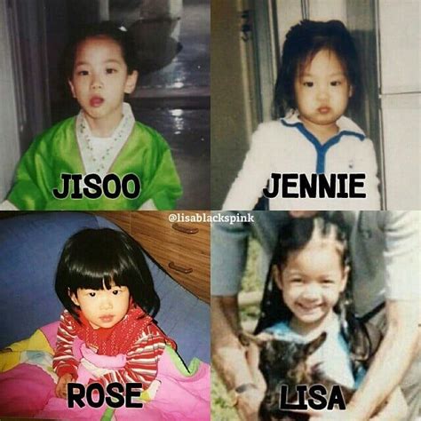 🎉 Happy Chuseok Day W Bp Childhood 💕💗 Blackpink Jisoo Jennie