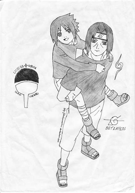 Uchiha Brothers Memories By Shadowraishin On Deviantart