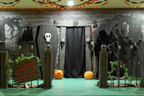 Haunted House Entrance Halloween Haunted House Decorations Scary