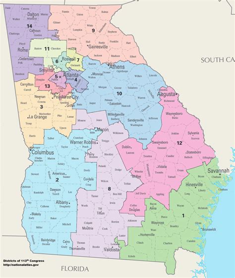 Savannah Georgia Zip Code Map Cities And Towns Map