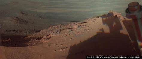 Is that the shadow of a humanoid leaning over the rover? Mars Rover Shadow: NASA's 'Opportunity' Sees Own Dark ...