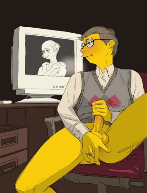 Rule 34 Gay Male Montgomery Burns Mr Burns Mr Smithers The Simpsons