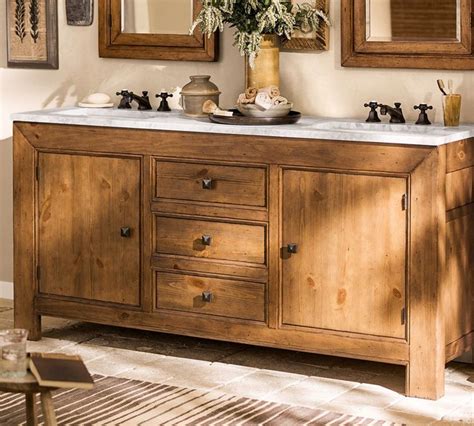 From apothecary coffee tables to their when they introduced their classic console bathroom vanity years ago they set bathroom if you just love the style of the pottery barn classic sink console, you don't have to look far to find an. Stella Double Sink Console - Traditional - Bathroom ...