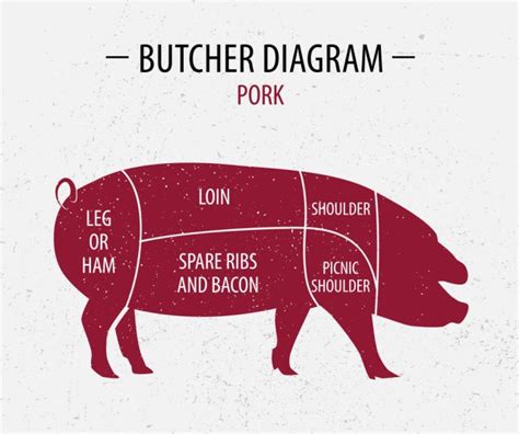 The Different Cuts Of Pork