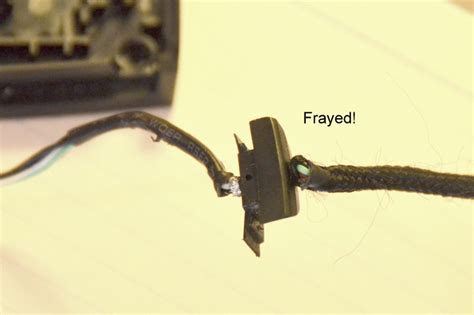 Splicing Tiny Wire Inside Broken Mouse Cable Electrical Engineering