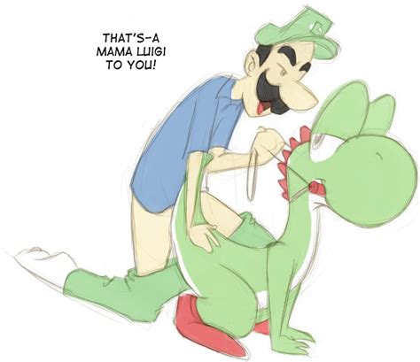 Rule 34 Hammmy Luigi Male Ambiguous Mama Luigi Meme Mario Series Meme Nintendo Straight