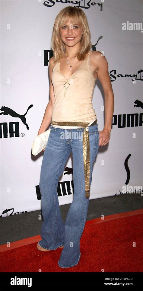 Brittany Murphy Attends The Puma Bodywear Launch Party In West