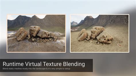 Openland Customizable Landscape Auto Material In Environments Ue