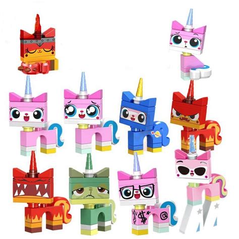 unikitty tv series minifigures lego compatible movie set