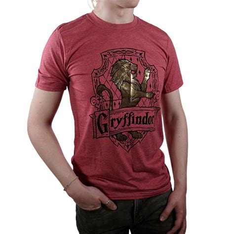 Harry Potter Gryffindor Gold Crest T Shirt Geekvault