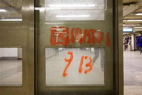 A Door In The World Trade Center Subway Station Is A Remnant Of 911