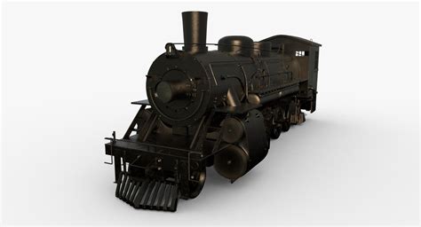 Steam Train Locomotive 3d Model By Dcbittorf