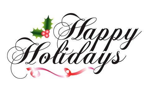 Free Happy Holidays Clip Art Download Free Happy Holidays Clip Art Png