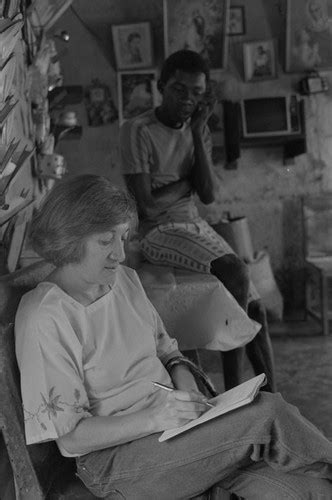 Nina S De Friedemann Taking Notes San Basilio Del Palenque Ca