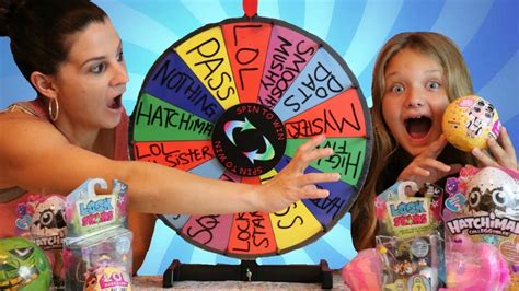 Mystery Wheel Of Surprise Toys Challenge Lol Dolls Smooshy Mushy