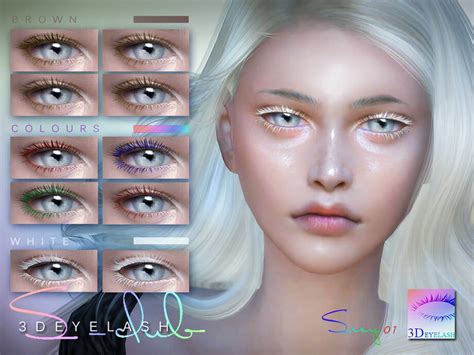 3d Eyelashes F V2 By S Club From Tsr Sims 4 Downloads