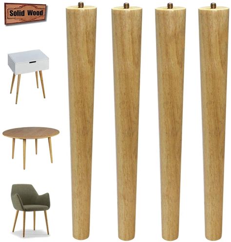 4x 196 50cm Solid Wood Furniture Legs Dresser Legs Sofa Etsy