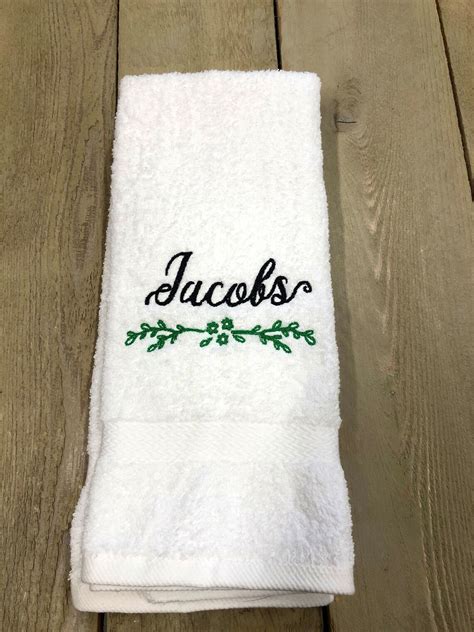 Hand Towel Personalized Embroidered Hand Towel Adult Slogans Etsy