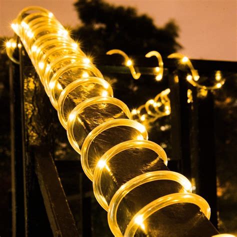 Battery Operated Led Rope Lights Youngpower Warm White String Lights