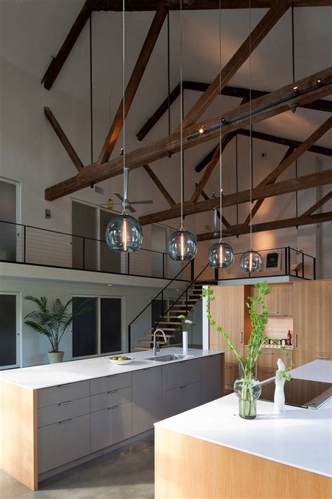 Lighting ideas for high ceilings also include recessed lights. 5 Modern Lighting Installations for High Ceilings