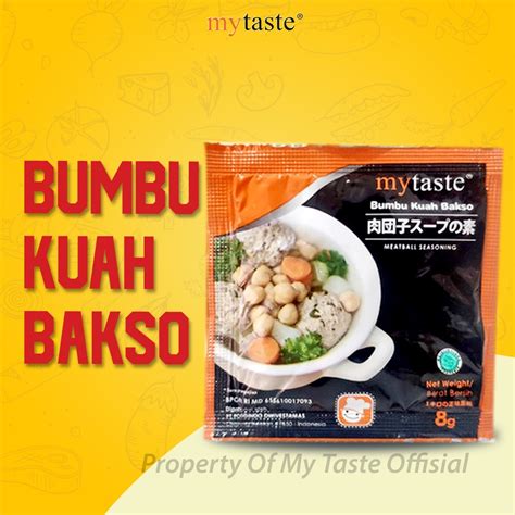 Jual My Taste Bumbu Kuah Bakso Shopee Indonesia