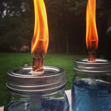 Mason Jar Citronella Candles Mason Jar Bug Repellent Diy Bug Repellent