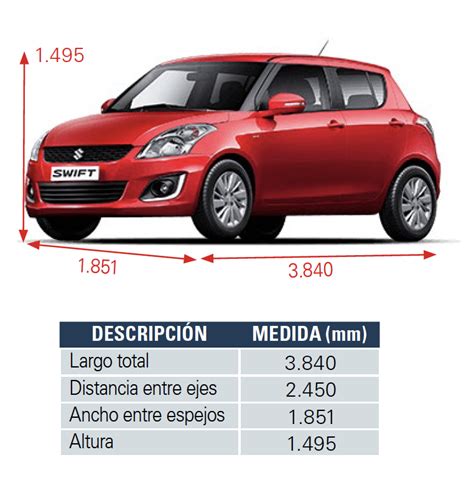 Vestir Púrpura Sustracción Dimensiones Suzuki Swift 2019 Orar Decrépito