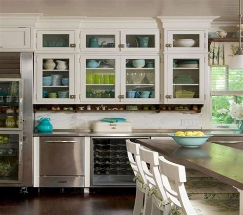 Combining Beauty And Functionality With Wood And Glass Kitchen Cabinets