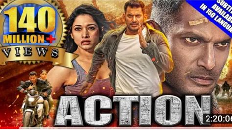 Action 2020 New Released Hindi Dubbed Movie Scene Vishal Tamannaah