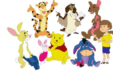 Winnie The Pooh Characters By Disneyfangirl774 On Deviantart