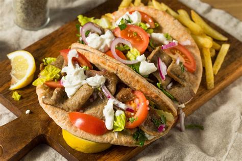 Easy Greek Gyro Sandwich With Tzatziki Sauce IzzyCooking
