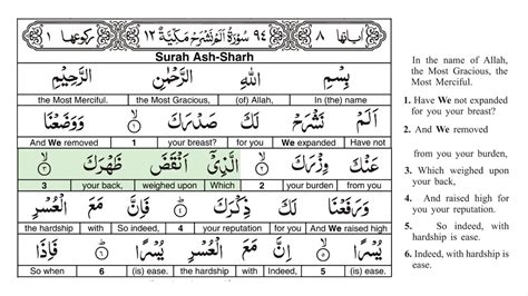 Surah Ash Sharh With Arabic Text By Sheikh Saad Al Ghamdi