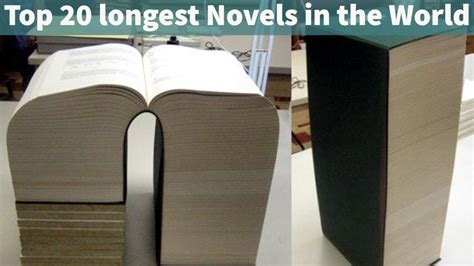 top 20 longest novels in the world pakland english youtube
