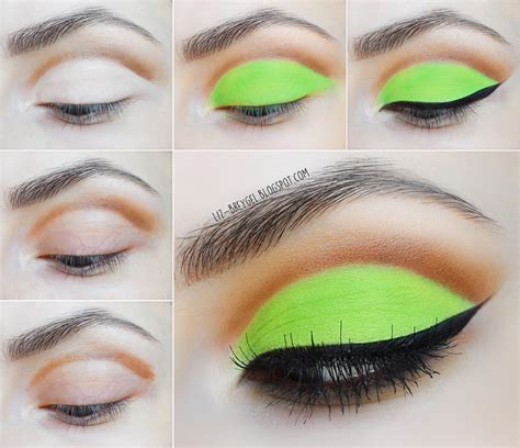 Eyes are the windows to the heart. Neon Green Eye Makeup Step by Step Tutorial | January Girl