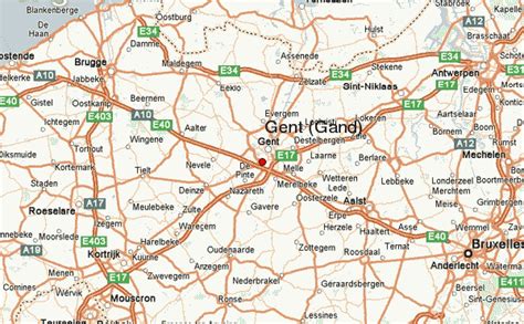 Carte De Gand Plan Touristique Gand
